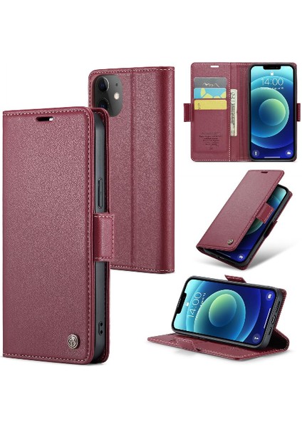 IPhone 12/12 Pro Anti Dolandırıcılık Cüzdan Kılıf Darbeye Vaka (Yurt Dışından) indirimleri