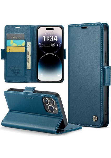 IPhone 14 Için Caseme Durumda Pro Kickstand Cüzdan Kılıf Darbeye Vaka Kartı (Yurt Dışından)