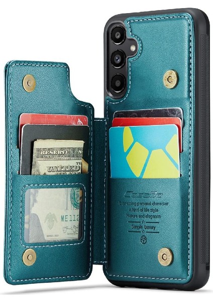 Samsung Galaxy A35 5g Pu Deri Ince Darbeye Dayanıklı Caseme Cüzdan Kılıf (Yurt Dışından) fiyatları