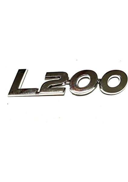 Yazı L200 07-21 Arka (L200 Yazısı)