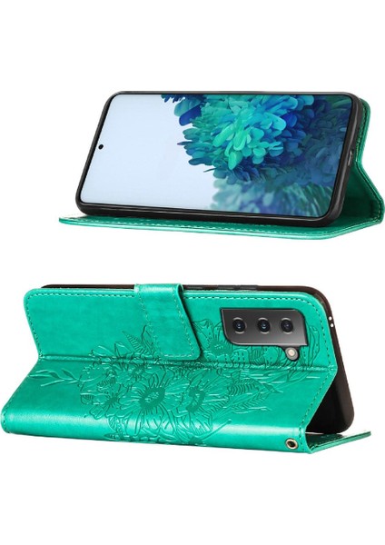 Samsung Galaxy S21 5g Flip Kapak Premium Deri Manyetik (Yurt Dışından)