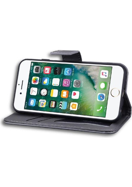 Iphone 7 Için Flip Case Artı/8 Artı Deri Kılıf Darbeye Basit Flip (Yurt Dışından) indirimleri