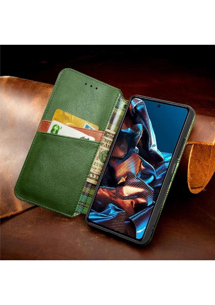 Xıaomı Poco X5 Pro Cüzdan Fonksiyonu Için Kılıf Moda Tasarımı Zarif (Yurt Dışından)