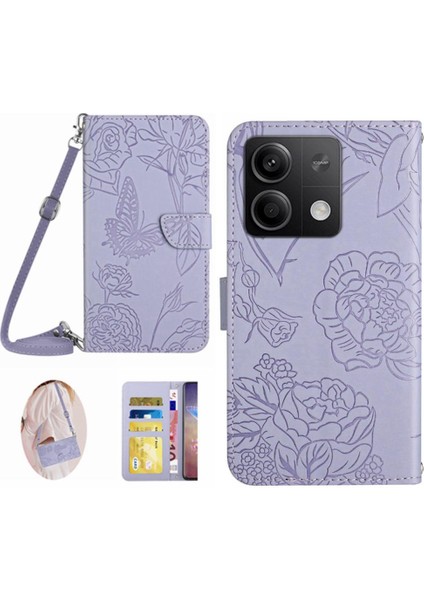 Xiaomi Redmi Için Not 13 Pro 4g Deri Cüzdan Kart Tutucu ve Pu ile (Yurt Dışından)