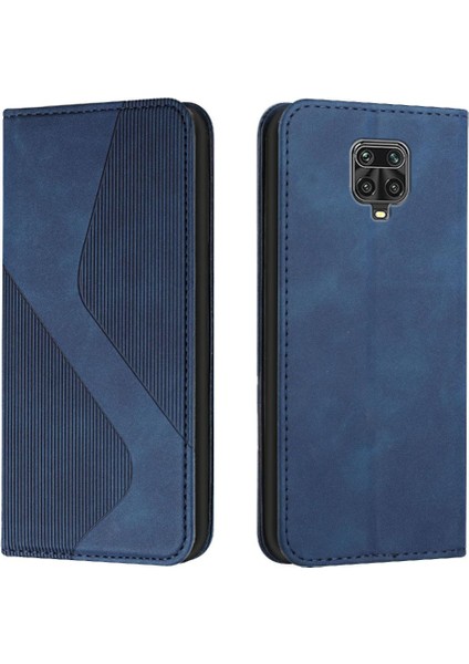 Xiaomi Redmi Not 9s Manyetik Cüzdan Için Kılıf Kickstand Kart Yuvaları Tutucu (Yurt Dışından)