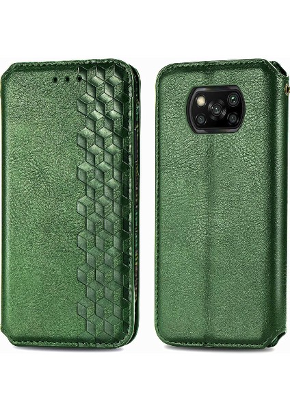 Xıaomı Poco X3 Nfc Zarif Iş Çevirme Kapağı Moda Tasarımı (Yurt Dışından)