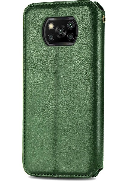 Xıaomı Poco X3 Nfc Zarif Iş Çevirme Kapağı Moda Tasarımı (Yurt Dışından)