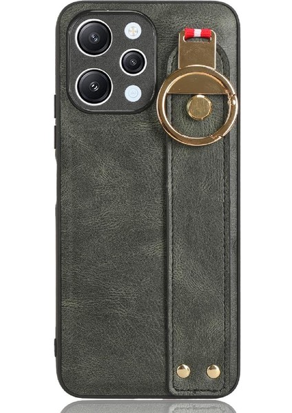 Xiaomi Redmi Için Kılıf 12 4g Uyumluluk Bilek Kayışı Premium Pu Deri (Yurt Dışından)