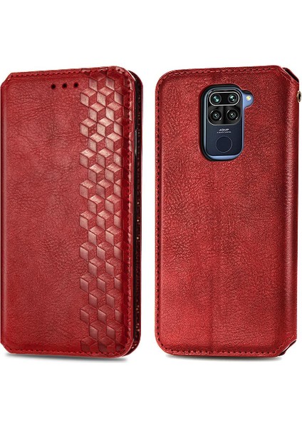 Xıaomı Redmi Not 9 Için Kılıf Moda Tasarım Kapak Çevirin Cüzdan Fonksiyonu (Yurt Dışından)