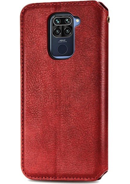 Xıaomı Redmi Not 9 Için Kılıf Moda Tasarım Kapak Çevirin Cüzdan Fonksiyonu (Yurt Dışından)