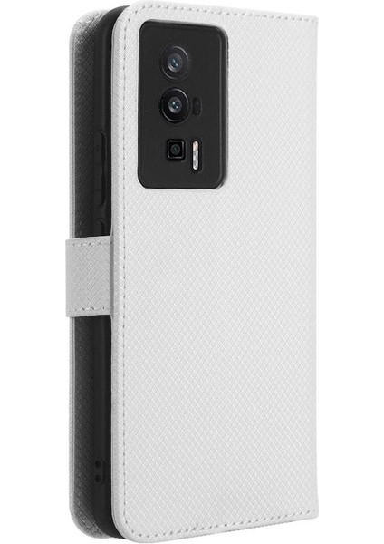 Xiaomi Poco F5 Pro Kart Tutucu Kickstand Kapak Manyetik Cüzdan (Yurt Dışından)