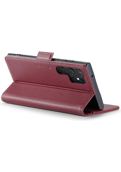 Samsung Galaxy S23 Ultra Anti Dolandırıcılık Kickstand Cüzdan Durumda (Yurt Dışından) modelleri