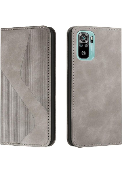 Xiaomi Redmi Not 10S Kart Yuvaları Tutucu Cüzdan Kickstand Manyetik (Yurt Dışından)
