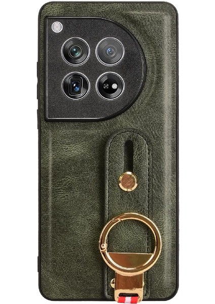 Oneplus 12 Uyumluluk Bilek Kayışı Premium Pu Deri Için Kılıf (Yurt Dışından)