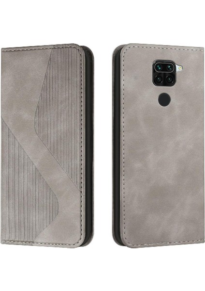 Xiaomi Redmi Not 9 Kart Yuvaları Için Kılıf Tutucu Pu Deri Manyetik Folio (Yurt Dışından)
