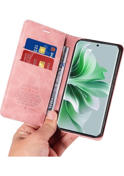 Oppo Oppo 11 Pro Için Kılıf. 5g Pu Deri Manyetik Folyo Cüzdan Koruyucu (Yurt Dışından)