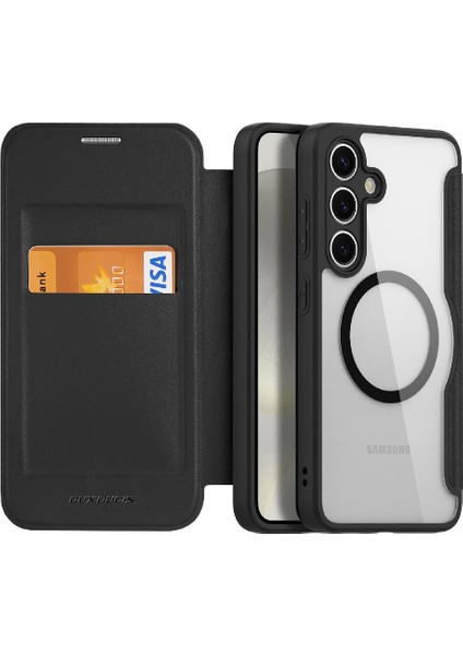 Samsung Galaxy S24 Artı Durumda Cüzdan Pu ile Uyumlu Duducase Durumda (Yurt Dışından)