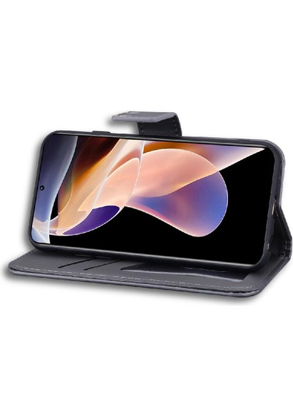 Xiaomi Redmi Not 11 Pro Deri Kılıf Için Flip Case Basit Iş Cüzdan (Yurt Dışından)