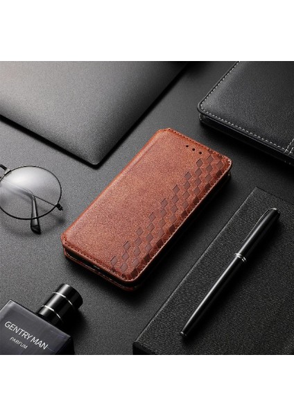 Xıaomı Poco M4 Pro Moda Tasarım Cüzdan Fonksiyonu Için Kılıf Zarif Flip (Yurt Dışından)