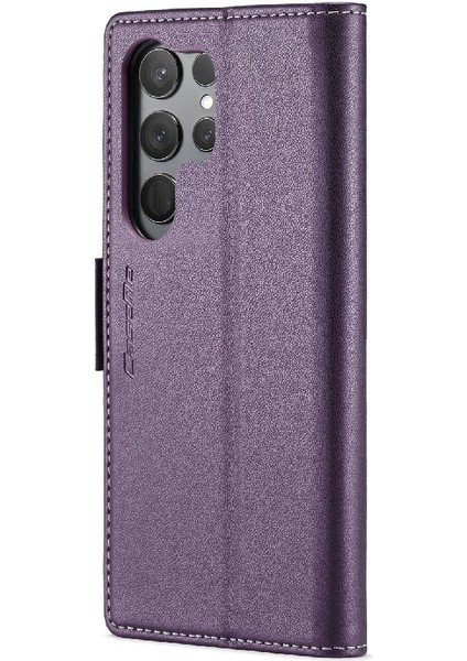 Samsung Galaxy S23 Ultra Anti Dolandırıcılık Kickstand Cüzdan Durumda (Yurt Dışından) modelleri