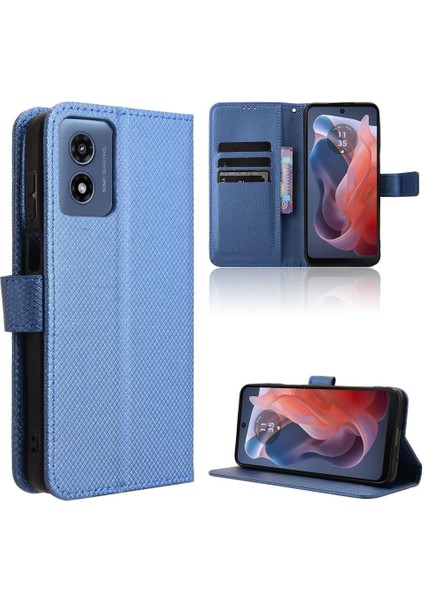 Motorola Moto G Oynamak Için Kılıf 4g 2024 Manyetik Cüzdan Kart Tutucu Kapak (Yurt Dışından) modelleri