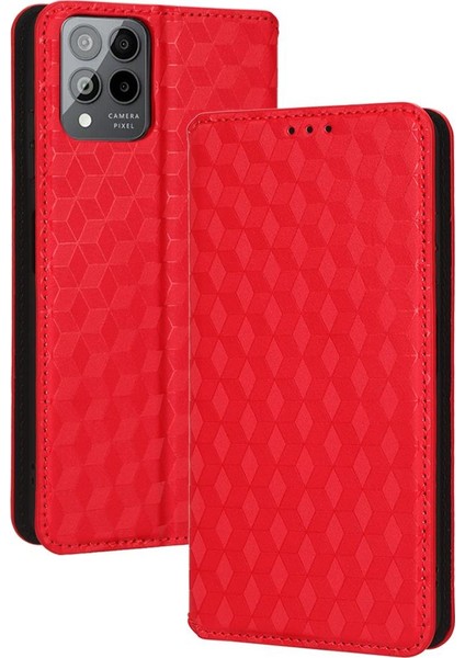 T-Mobile Revvl 6 Pro 5g Pu Deri Kart Yuvaları Tutucu 3D Desen Için Kılıf (Yurt Dışından) modelleri