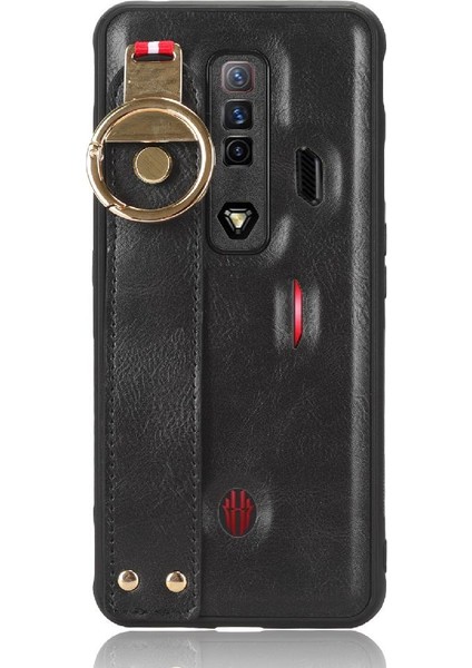 Nubia Kırmızı Sihirli 7 Uyumluluk Premium Pu Deri Bilek Kayışı Için Kılıf (Yurt Dışından)