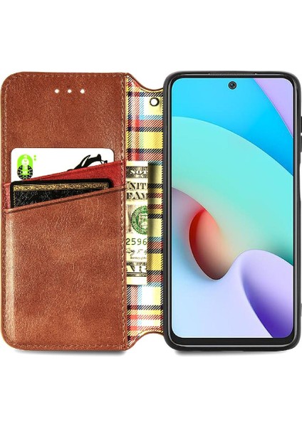 Xıaomı Redmi 10 Için Kılıf Moda Tasarımı Zarif Iş Kapak Kılıfı (Yurt Dışından)