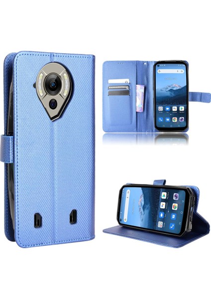Oukitel WP16 Kickstand Kart Tutucu Kapak Manyetik Cüzdan Için Kılıf (Yurt Dışından)
