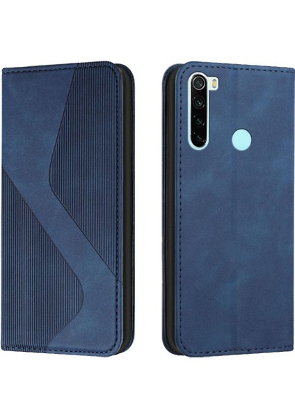 Xiaomi Redmi Not 8 Için Kılıf Manyetik Folio Kapak Pu Deri Cüzdan Kart (Yurt Dışından)