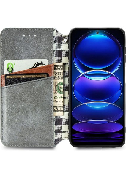 Xıaomı Redmi Not 12 Pro Zarif Iş Moda Tasarım Flip Case (Yurt Dışından)