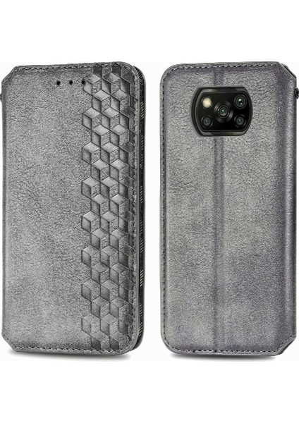 Xıaomı Poco X3 Nfc Zarif Iş Çevirme Kapağı Moda Tasarımı (Yurt Dışından)