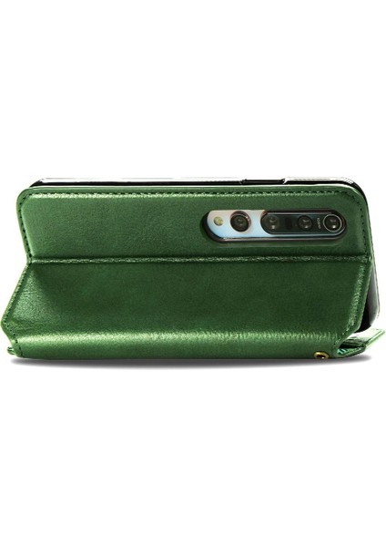 Xıaomı 10 Cüzdan Fonksiyonu Zarif Iş Moda Tasarım Flip Case (Yurt Dışından)
