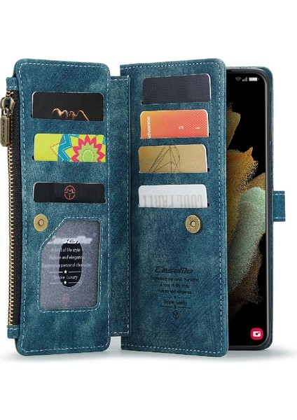 Samsung Galaxy S21 Için Caseme Durumda Ultra Cüzdan Kılıf Kadın Erkek Sürücüleri Için (Yurt Dışından) indirimleri