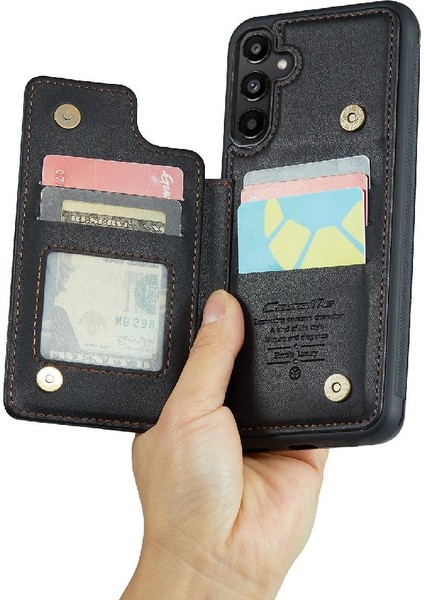 Samsung Galaxy A25 5g Kart Tutucu Pu Deri Rfıd Için Caseme Cüzdan Kılıf (Yurt Dışından) indirimleri