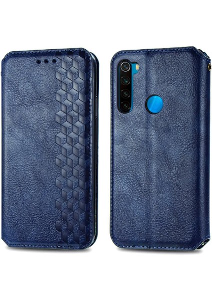 Xıaomı Redmi Not 8 Için Kılıf Cüzdan Fonksiyonu Deri Kılıf Moda Tasarımı (Yurt Dışından)