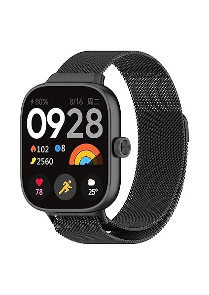 Xiaomi Redmi Watch 4 / Band 8 Pro Kordon Milano Loop Metal Kordon