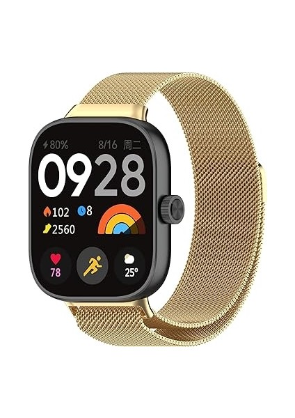 Xiaomi Redmi Watch 4/5 /Band 8 Pro /Band 9 Pro Kordon Milano Loop Metal Kordon
