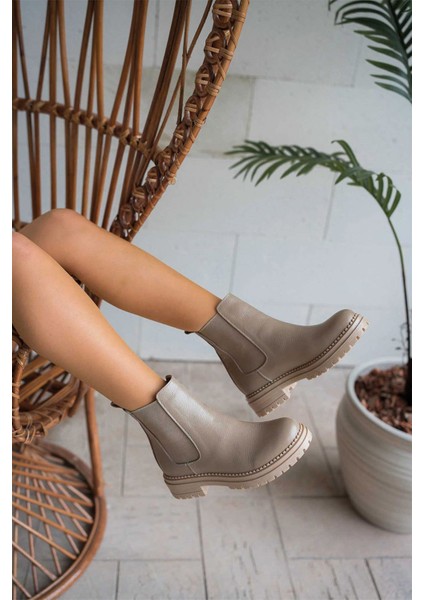 Tiffany Lastikli Hakiki Deri Kadın Postal Vizon modelleri