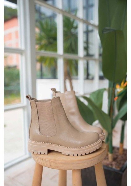 Tiffany Lastikli Hakiki Deri Kadın Postal Vizon indirimleri