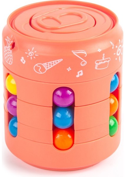 Çocuk Rubik Küpü Dönen Rubik Küpü Eğitici Oyuncak (Yurt Dışından)