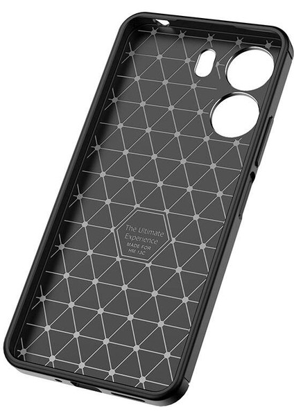 Xiaomi Poco C65 Kılıf Karbon Silikon Case Kapak