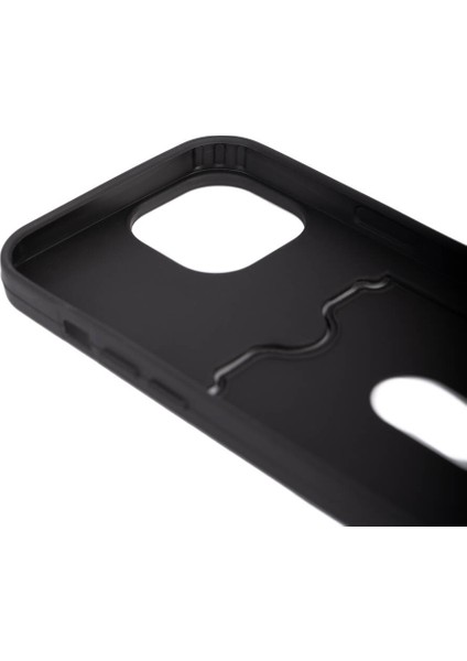 Apple iPhone 15 Kılıf Kartlıklı Esnek Silikon Dora Kapak