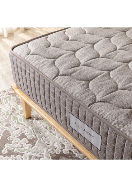 Us.sleeping Ultra Ortopedik Exclusive Seri Saracens Torba Yaylı Yatak (26Cm) 90X200