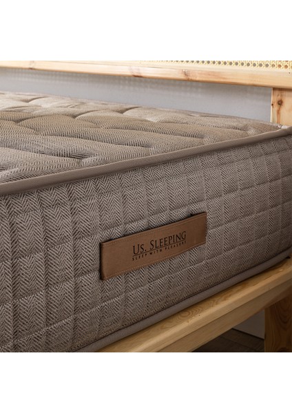 Us.sleeping Ultra Ortopedik Exclusive Seri Saracens Torba Yaylı Yatak (26Cm) 90X200