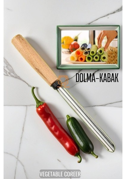 Kabak Oyacağı Ahşap Saplı Scopelliti Design