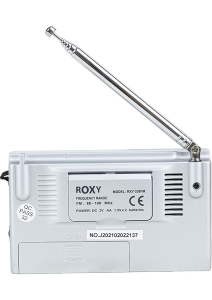 Go İthalat Roxy RXY-330 10 Bant Digital Göstergeli Pilli Radyo (2818)