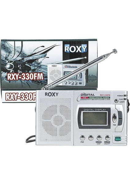 Go İthalat Roxy RXY-330 10 Bant Digital Göstergeli Pilli Radyo (2818)