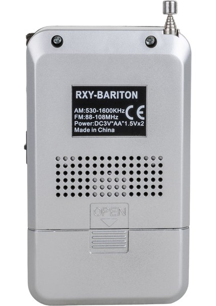 Go İthalat Roxy Rxy-Barıton Cep Tipi Mini Analog Radyo (2818)