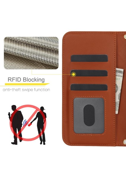 Iphone 13 Için Kılıf Pro Max Premium Koruma Standı Fonksiyonu Crossbody 5 (Yurt Dışından)